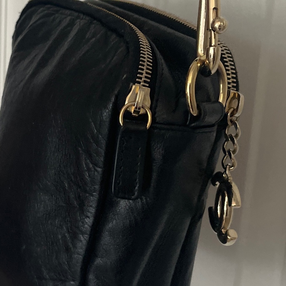 Authentic Chanel Camera Bag Giraffe Pattern Purse - image 8